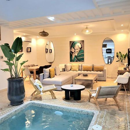 Riad Melilo Avec Piscine Chauffee Marrakesh Exterior photo