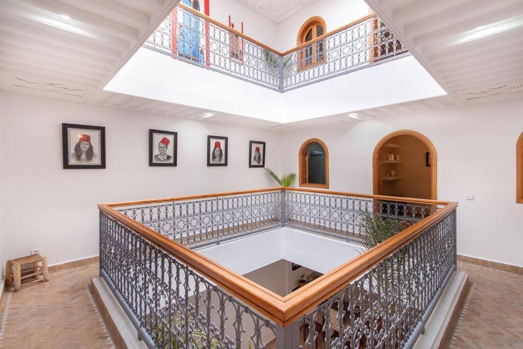 Riad Melilo Avec Piscine Chauffee Marrakesh Exterior photo